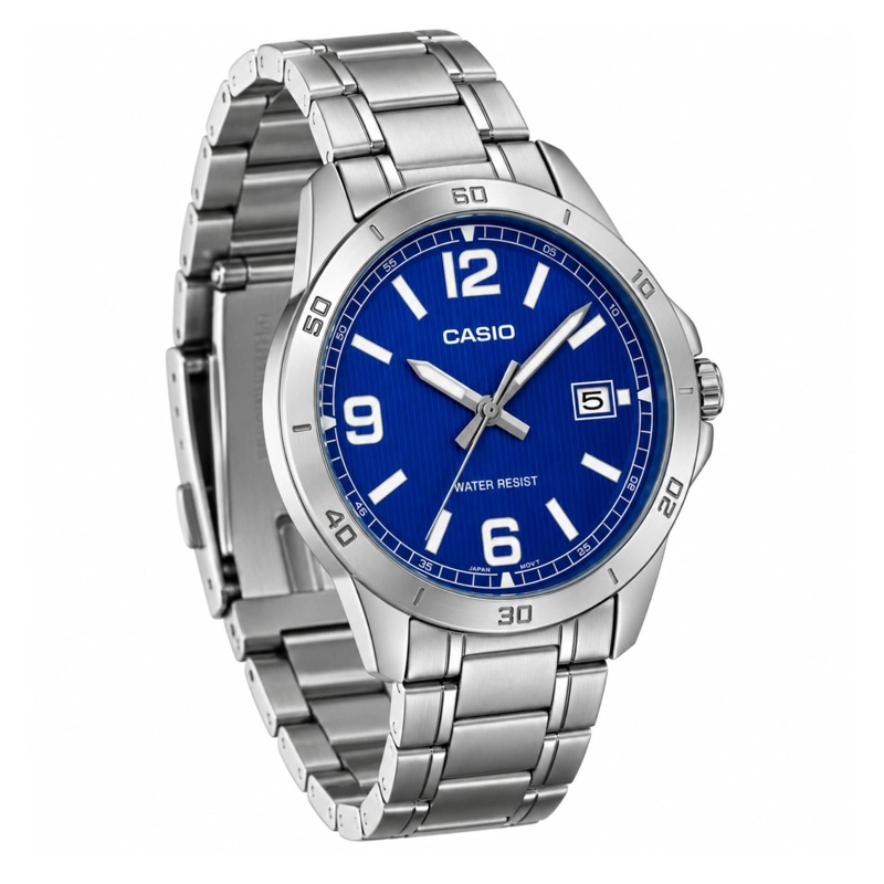 RELOJ CASIO MTPV004D-2BUDF UNISEX QUARTZ - 3