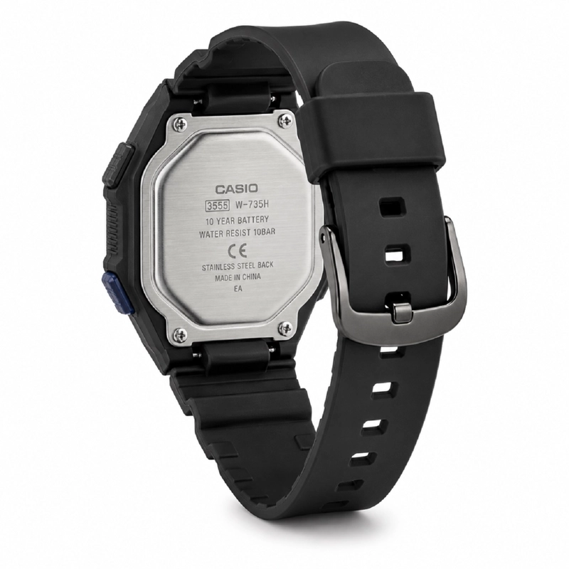 RELOJ CASIO W-738H-1AVDF HOMBRE QUARTZ - 4