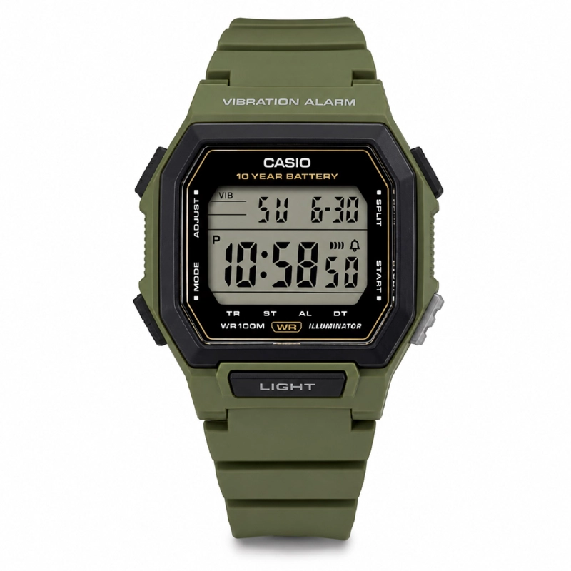 RELOJ CASIO W-738H-3AVDF HOMBRE QUARTZ - 1
