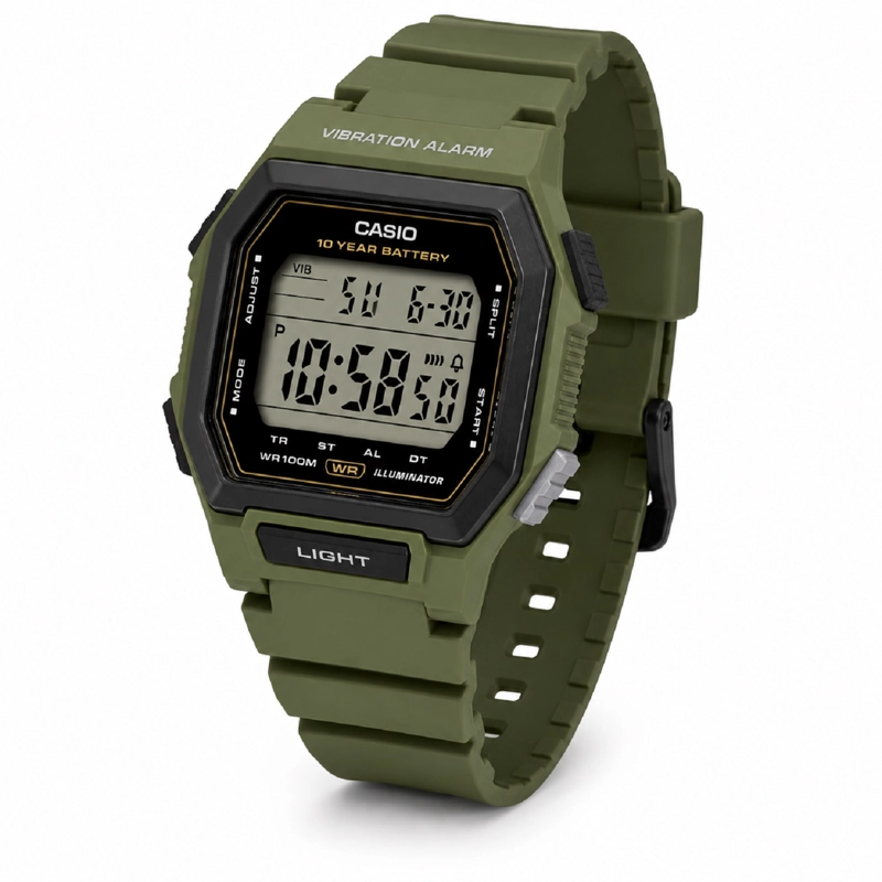 RELOJ CASIO W-738H-3AVDF HOMBRE QUARTZ - 2