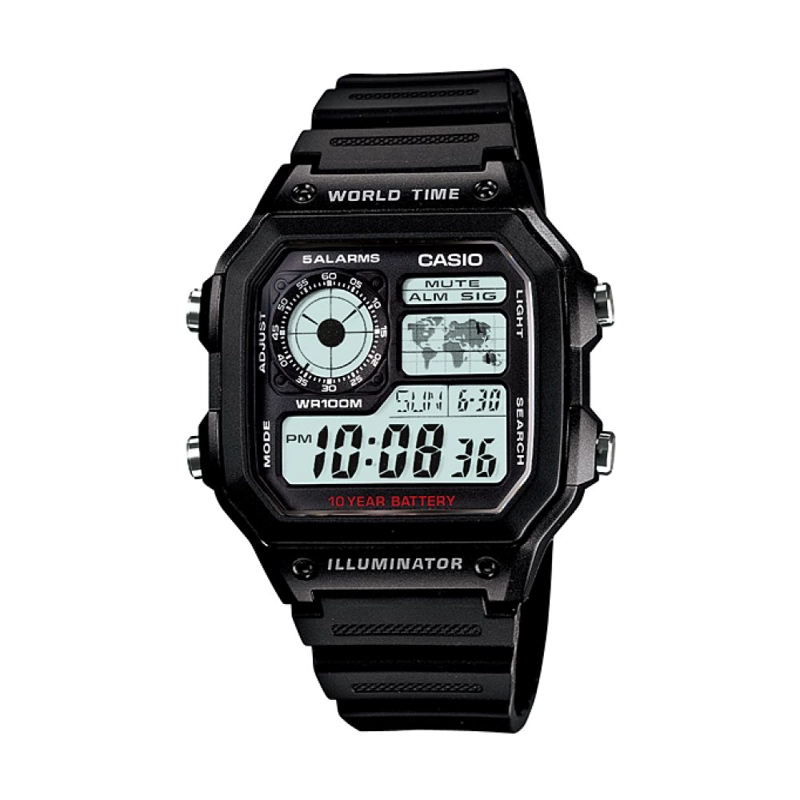 RELOJ CASIO HOMBRE AE_1200WH_1AV - 1