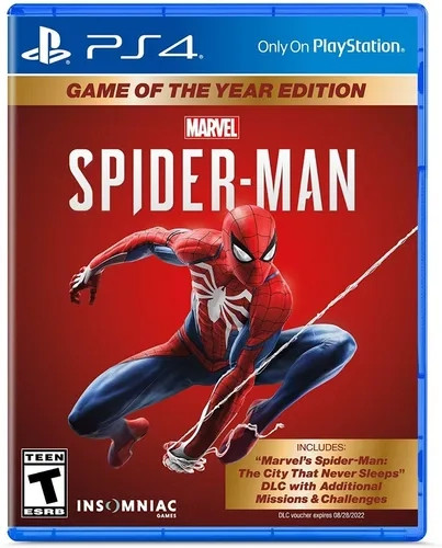 SPIDERMAN GAME OF THE YEAR EDITION - JUEGO FISICO PS4 - 1