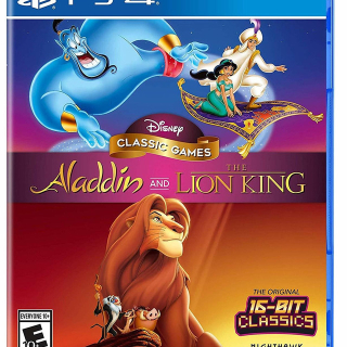 DISNEY CLASSIC GAMES ALADDIN AND THE LION KING- PS4- SNIPER - 1