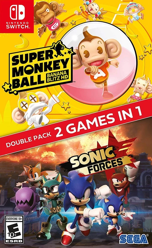 NINTENDO SONIC FORCES + SUPER MONKEY BALL BANANA BLITZ - SW - SNIPER