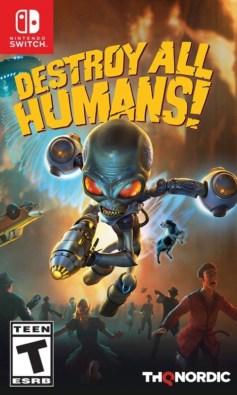 NINTENDO DESTROY ALL HUMANS! - NINTENDO SWITCH - SNIPER