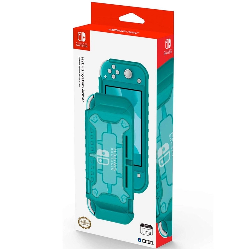 SWITCH LITE HYBRID SYSTEM ARMOR - CARCASA TURQUESA - SNIPER - 1