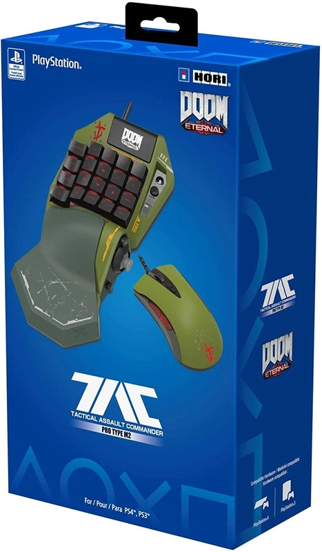 HORI CONTROL TAC PRO TYPE M2 DOOM EDITION KEYPAD Y MOUSE - SNIPER