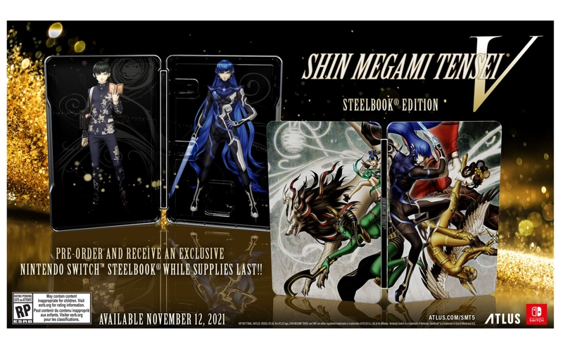 NINTENDO SHIN MEGAMI TENSEI V STEELBOOK EDITION - SWITCH - SNIPER