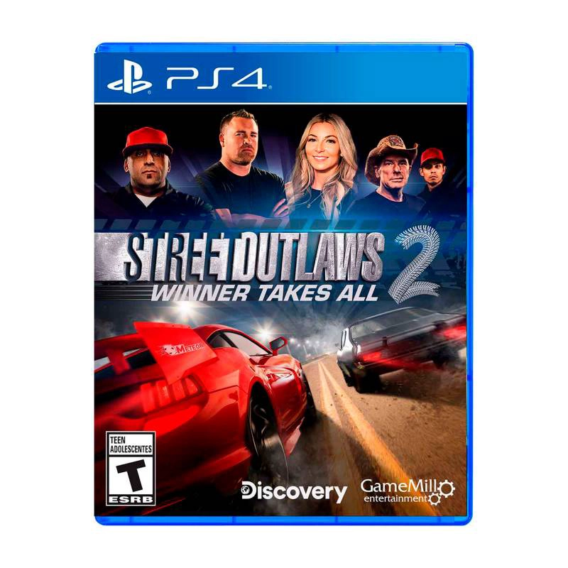 SONY STREET OUTLAWS 2 WINNER TAKES ALL - PS4 - SNIPER