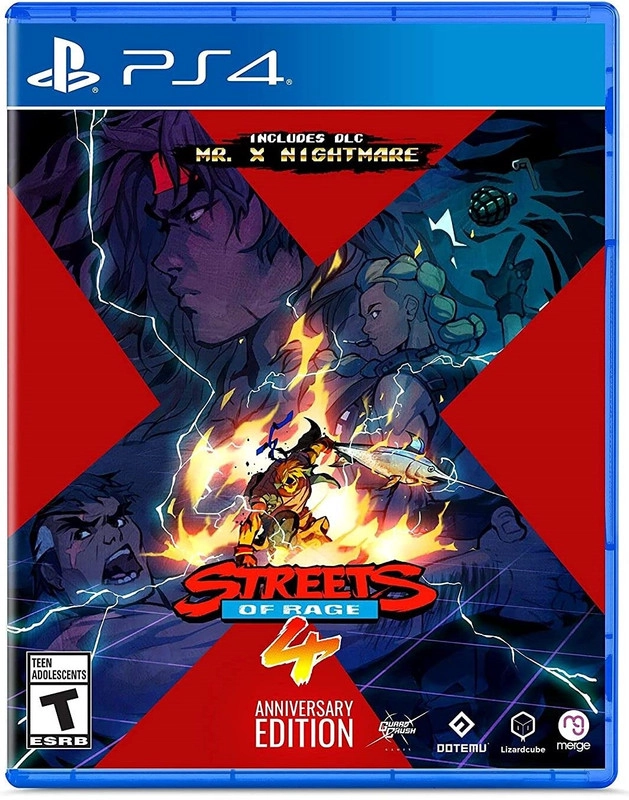 SONY STREETS OF RAGE 4 ANNIVERSARY EDITION - PS4 FISICO - SNIPER