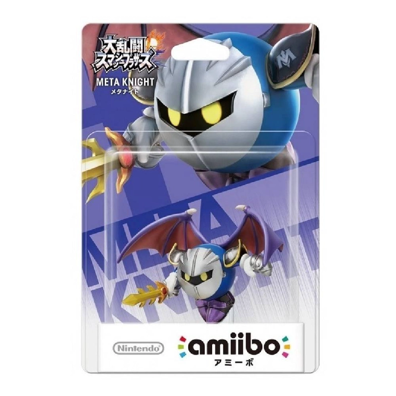 FIGURA AMIIBO META KNIGHT - C. SUPER SMASH BROS. - SNIPER - 2