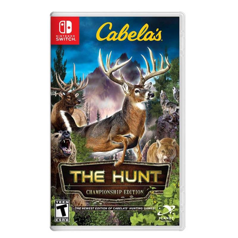 NINTENDO CABELA'S THE HUNT CHAMPIONSHIP EDITION - SWITCH FISICO- SNIPER