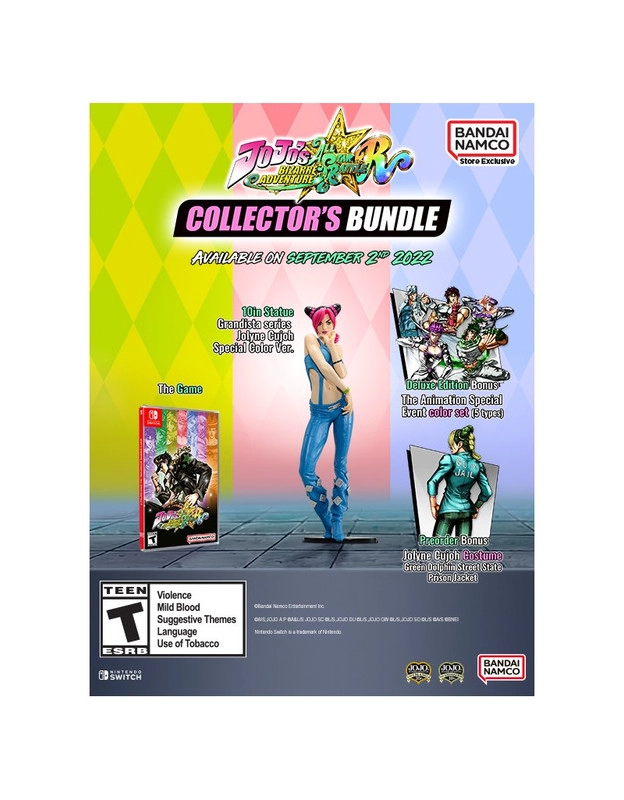 NINTENDO JOJOS BIZARRE ADVENTURE ALL-STAR BATTLE R C. EDITION- SWITCH