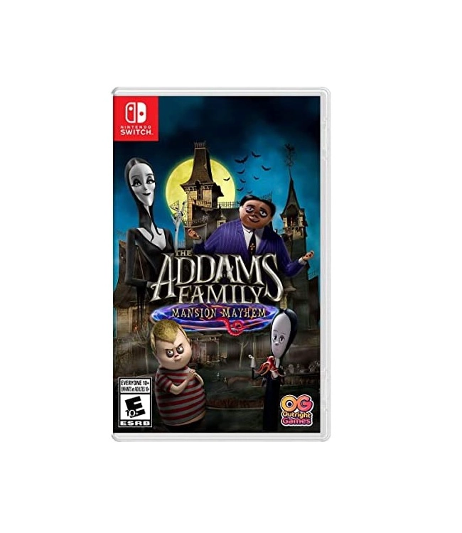 NINTENDO ADDAMS FAMILY MANSION MAYHEM - SWITCH FISICO - SNIPER
