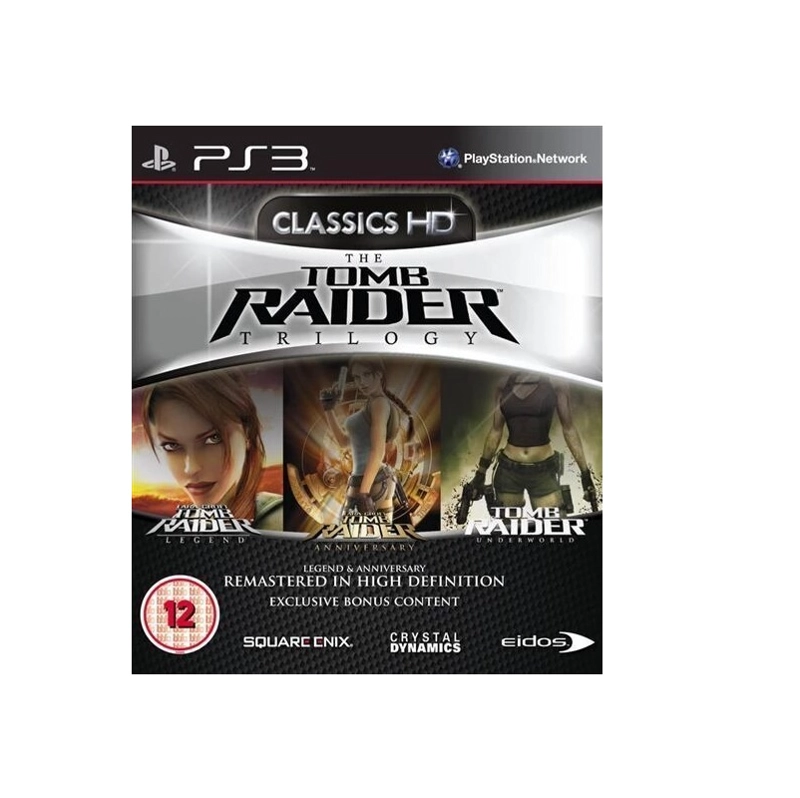 TOMB RAIDER TRILOGY CLASSICS HD - PS3 FISICO - SNIPER - 1