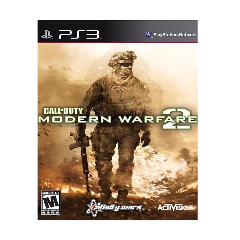 JUEGO RETRO SONY CALL OF DUTY MODERN WARFARE 2 PS3 FÍSICO SNIPER - 1