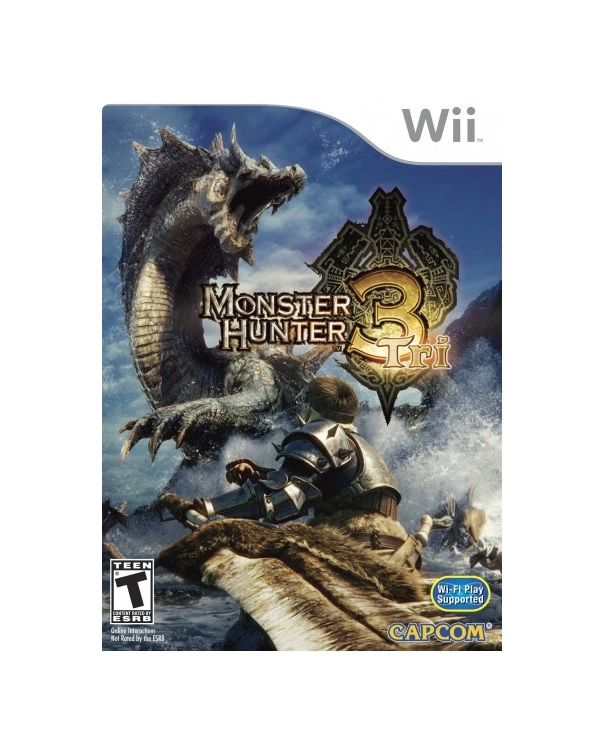 NINTENDO JUEGO RETRO NINTENDO MONSTER HUNTER 3 TRI WII FÍSICO SNIPER