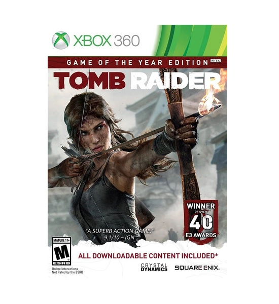 JUEGO RETRO MICROSOFT TOMB RAIDER (GOTY) XBOX 360 FÍSICO SNIPER - 1