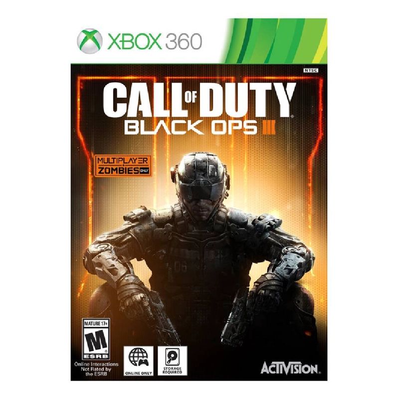 JUEGO RETRO MICROSOFT CALL OF DUTY BLACK OPS III XBOX 360 FÍSICO SNIPER