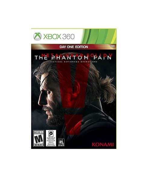 JUEGO RETRO MICROSOFT METAL GEAR SOLID V THE PHANTOM PAIN XBOX 360 FÍSICO SNIPER