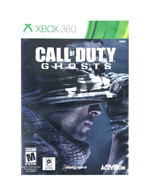 JUEGO RETRO MICROSOFT CALL OF DUTY GHOSTS XBOX 360 FÍSICO SNIPER