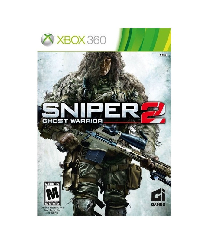 JUEGO RETRO MICROSOFT SNIPER 2 GHOST WARRIOR LIMITED ED. XBOX 360 FÍSICO SNIPER
