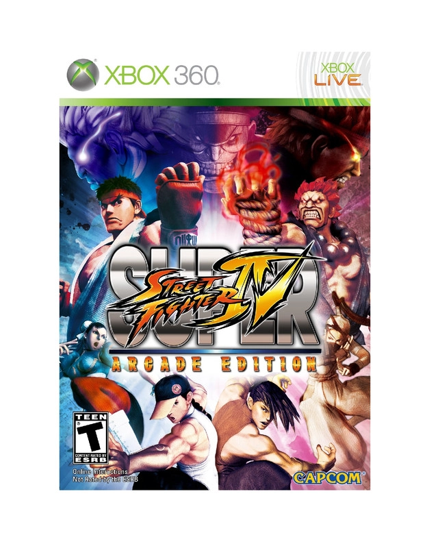 JUEGO RETRO MICROSOFT STREET FIGHTER 4 SUPER ARCADE ED. XBOX 360 FÍSICO SNIPER
