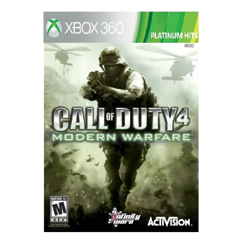 CALL OF DUTY 4 MODERN WARFARE - XBOX 360 FISICO - SNIPER - 1