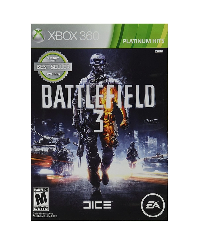 JUEGO RETRO MICROSOFT BATTLEFIELD 3 XBOX 360 FÍSICO SNIPER
