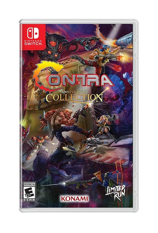 NINTENDO JUEGO NINTENDO SWITCH CONTRA ANNIVERSARY COLLECTION FÍSICO SNIPER