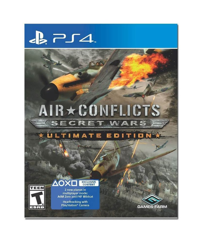 Air Conflicts Secret Wars Ultimate Edition – PS4 – PAL – Bon état