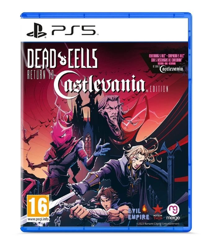 JUEGO PS5 SONY DEAD CELL RETURN TO CASTLEVANIA FÍSICO SNIPER