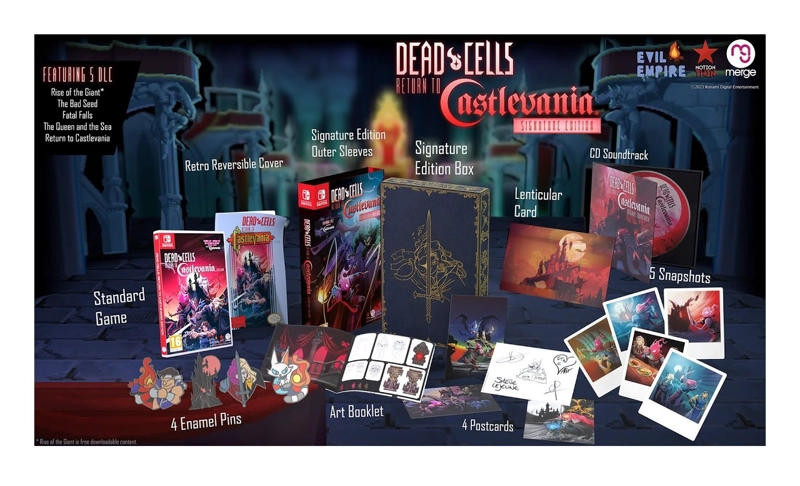 NINTENDO JUEGO NINTENDO SWITCH DEAD CELL RETURN TO CASTLEVANIA SIGNATURE ED. SNIPER
