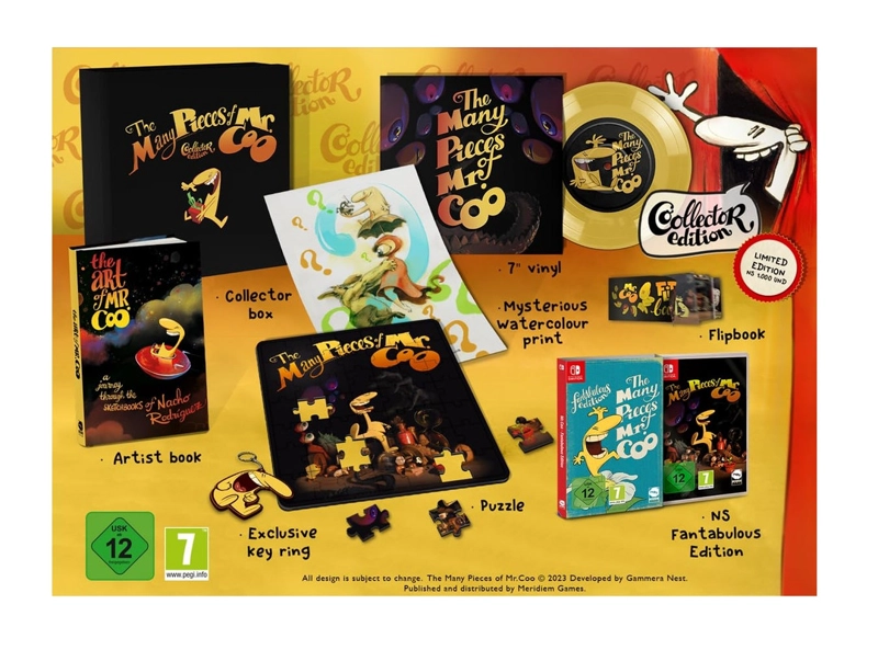 NINTENDO JUEGO NINTENDO SWITCH THE MANY PIECES OF MR. COO COOLLECTOR'S ED. SNIPER