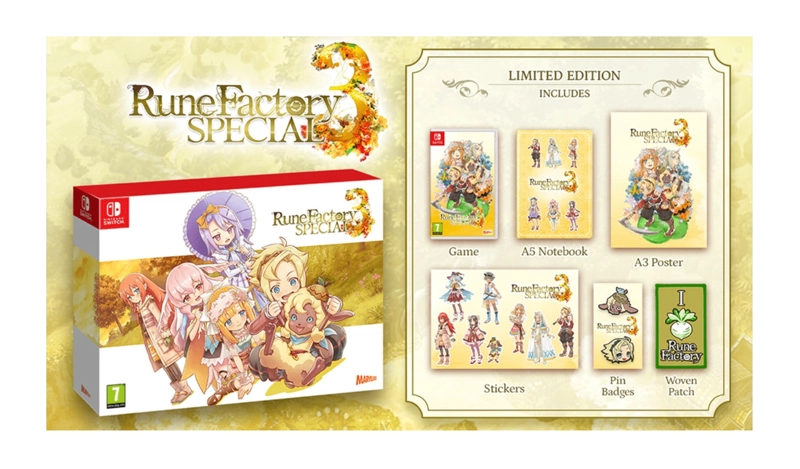 NINTENDO JUEGO NINTENDO SWITCH RUNE FACTORY 3 SPECIAL LIMITED ED. FÍSICO SNIPER