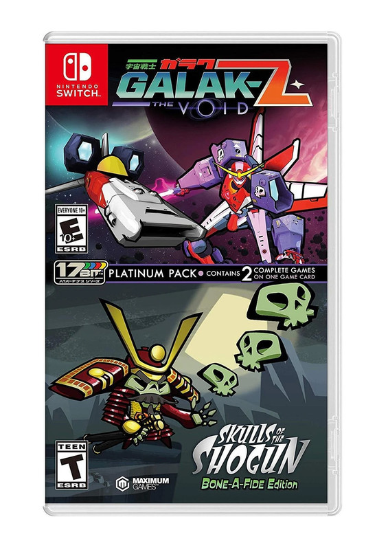 NINTENDO GALAK-Z THE VOID / SKULLS OF THE SHOGUN BONE-A-FIDE ED.- NSW
