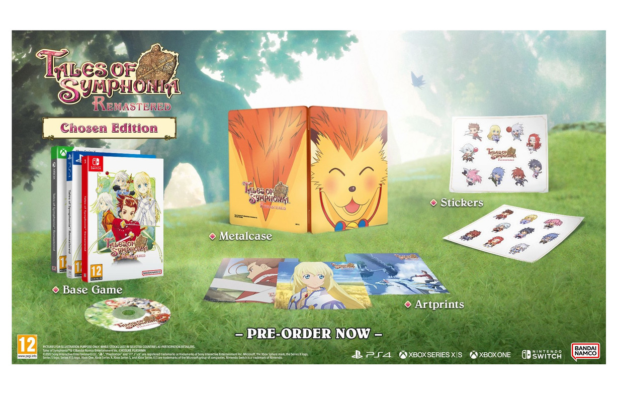 JUEGO PS4 SONY TALES OF SYMPHONIA REMASTERED CHOSEN ED. SNIPER - 1