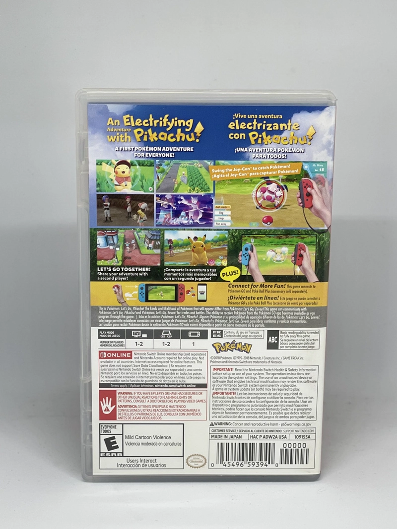 POKE MON: LET'S GO, PIKACHU! STANDARD EDITION (FISICO) - 5