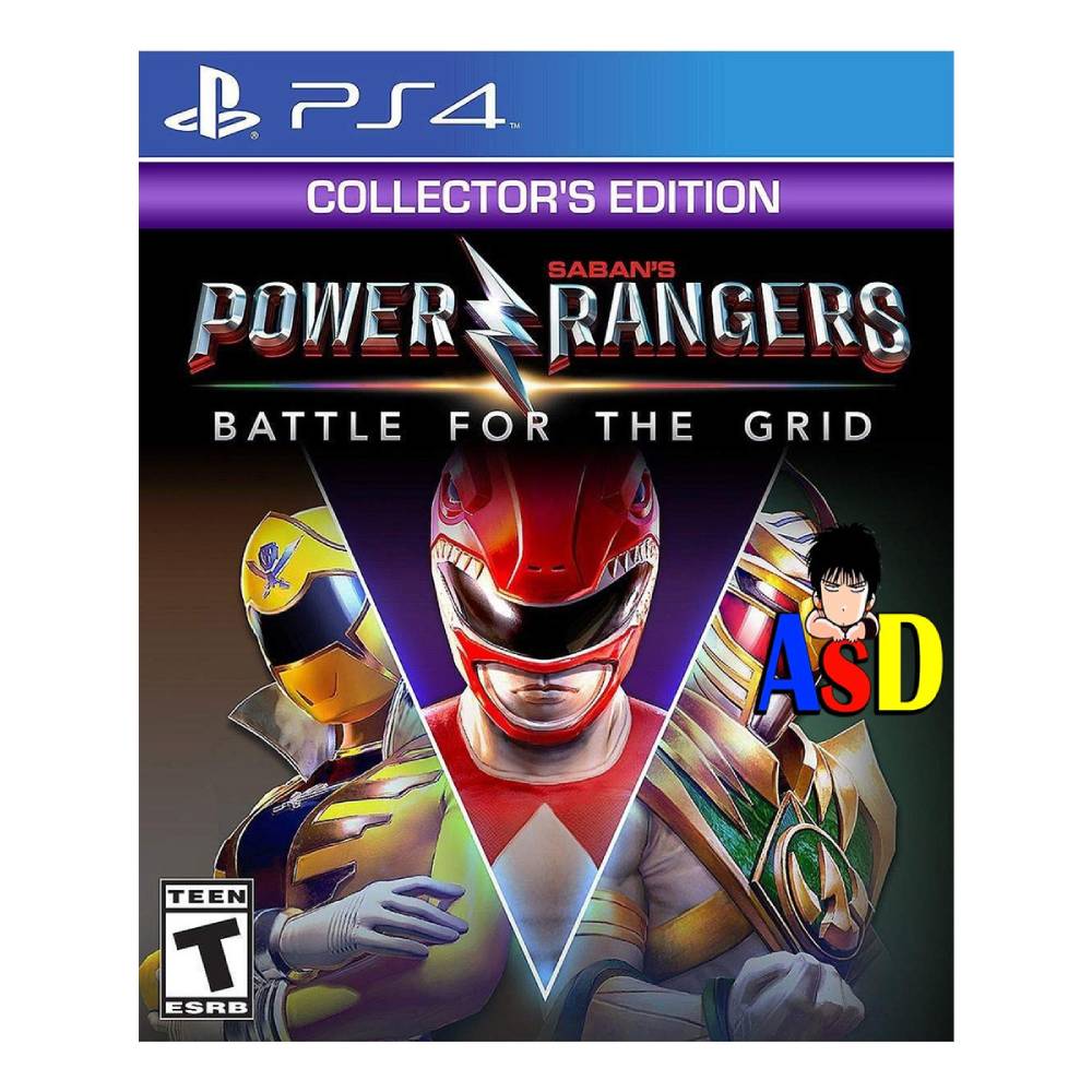 SONY POWER RANGERS BATTLE FOR THE GRID COLLECTORS ED- PS4- SNIPER