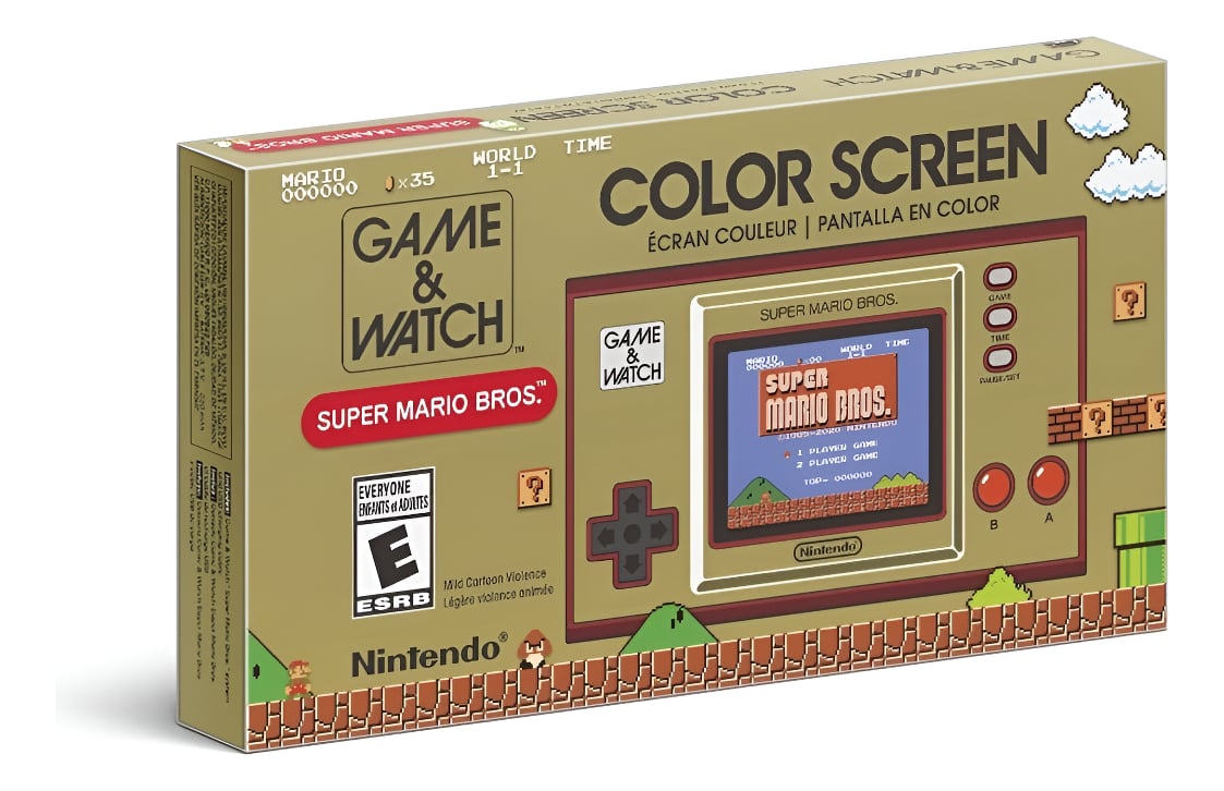 CONSOLA NINTENDO GAME & WATCH: SUPER MARIO BROS. - SNIPER - 1