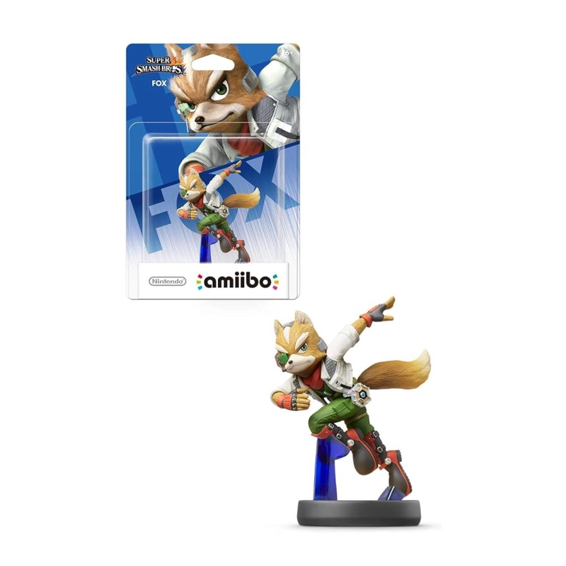FIGURA NINTENDO AMIIBO FOX - SUPER SMASH BROS - SNIPER - 1