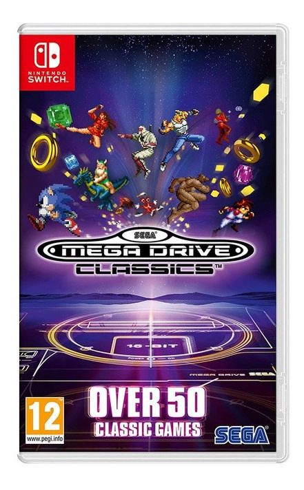 SEGA MEGA DRIVE CLASSICS EU VERSION - SWITCH FISICO - SNIPER - 1