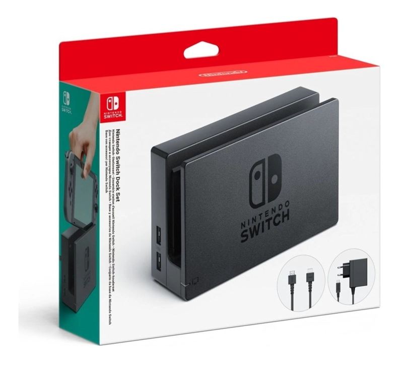 DOCK SET (BASE+AC+HDMI) PARA SWITCH ORIGINAL - SNIPER - 1