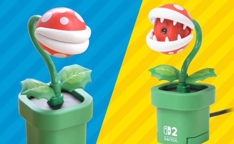 CAMARA DE LA PLANTA PIRAÑA PARA NINTENDO SWITCH 2 MARCA HORI - 3