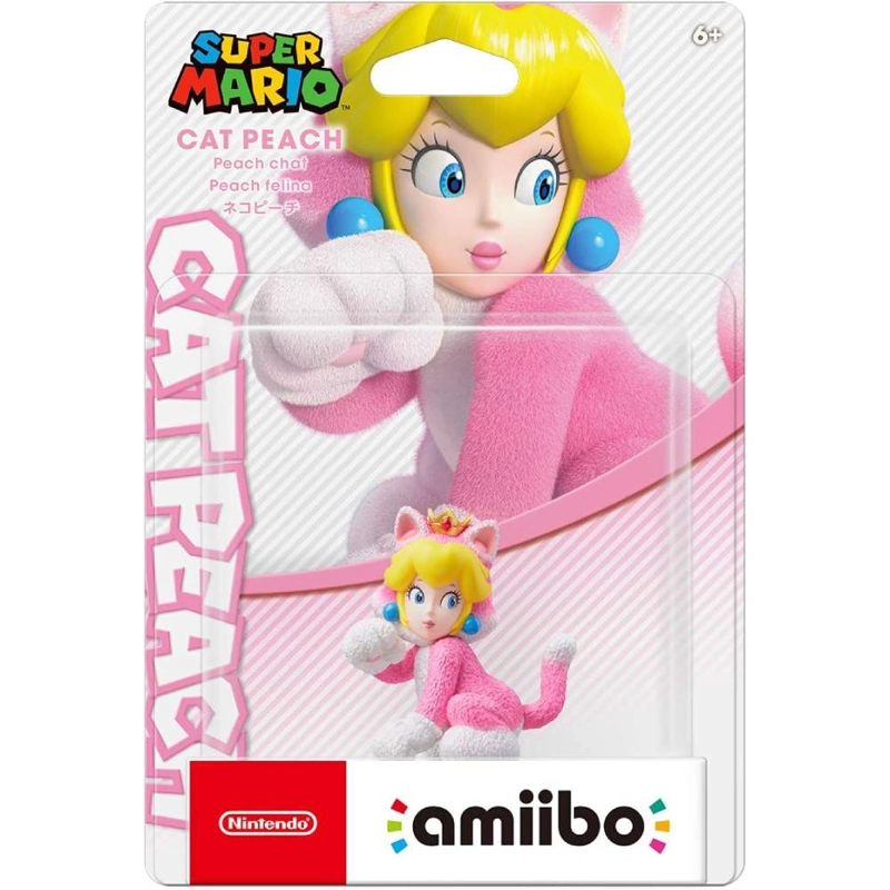 AMIIBO PEACH CAT - COLECCION MARIO 3D WORLD - SNIPER - 2
