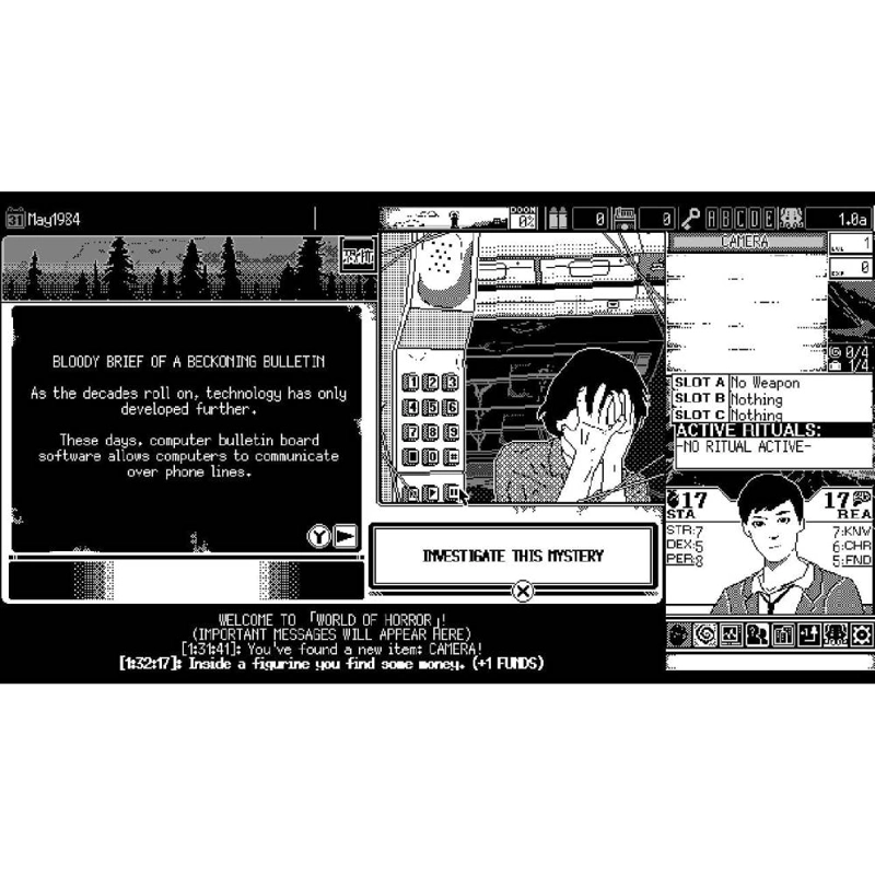 WORLD OF HORROR - SWITCH FISICO - SNIPER - 5