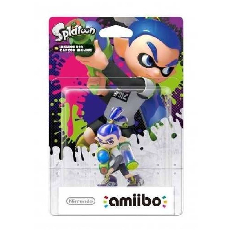 FIGURA AMIIBO INKLING BOY - SUPER SMASH BROS - SNIPER - 2