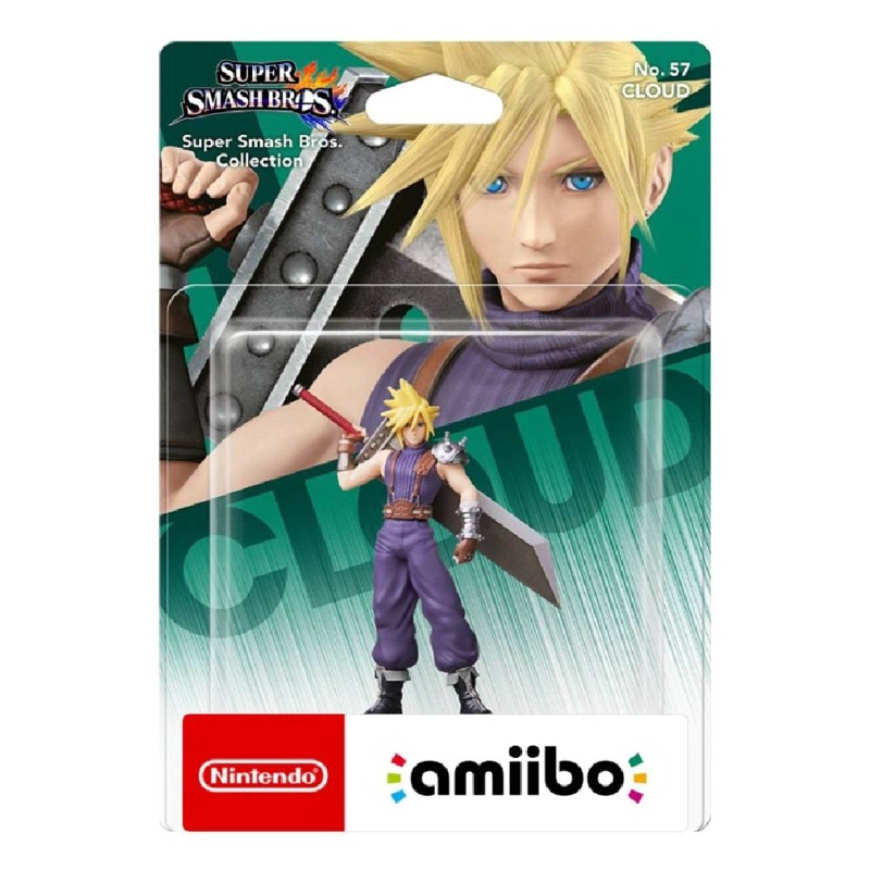 FIGURA NINTENDO AMIIBO CLOUD - SUPER SMASH BROS - SNIPER - 2