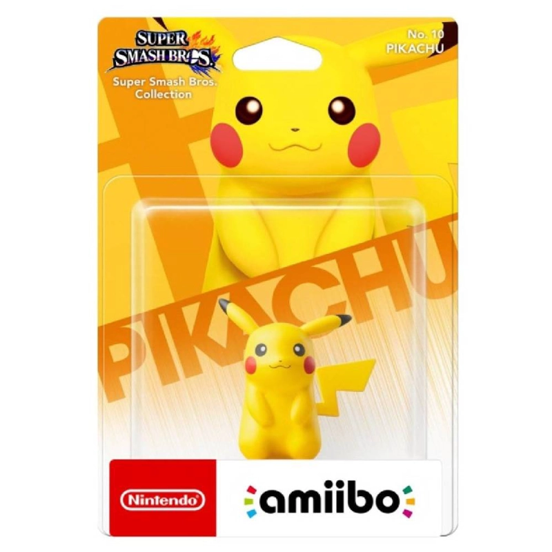 FIGURA NINTENDO AMIIBO PIKACHU - SUPER SMASH BROS - SNIPER - 2