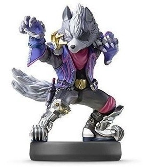 FIGURA NINTENDO AMIIBO WOLF - SUPER SMASH BROS- SNIPER - 2